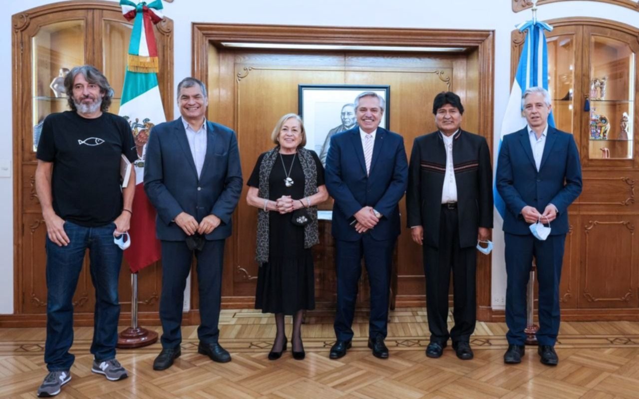 Alberto Fernández, junto a Evo: “Brasil tuvo la suerte de contar con una Corte Suprema digna”