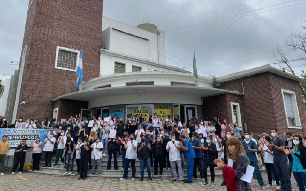 Protesta por un proyecto para reformar al Biológico