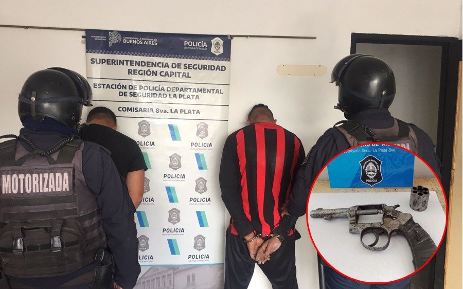 Asalto, persecución y armas en Altos de San Lorenzo: al verse rodeados, trataron de correr
