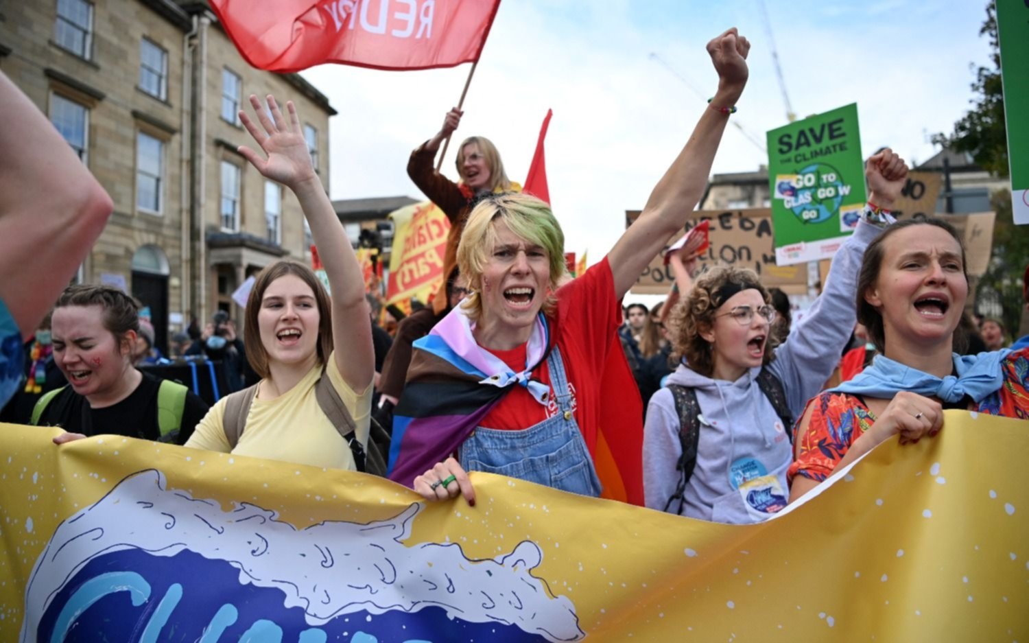 Los jóvenes meten presión para que se acabe el ‘bla, bla, bla’ sobre el calentamiento global
