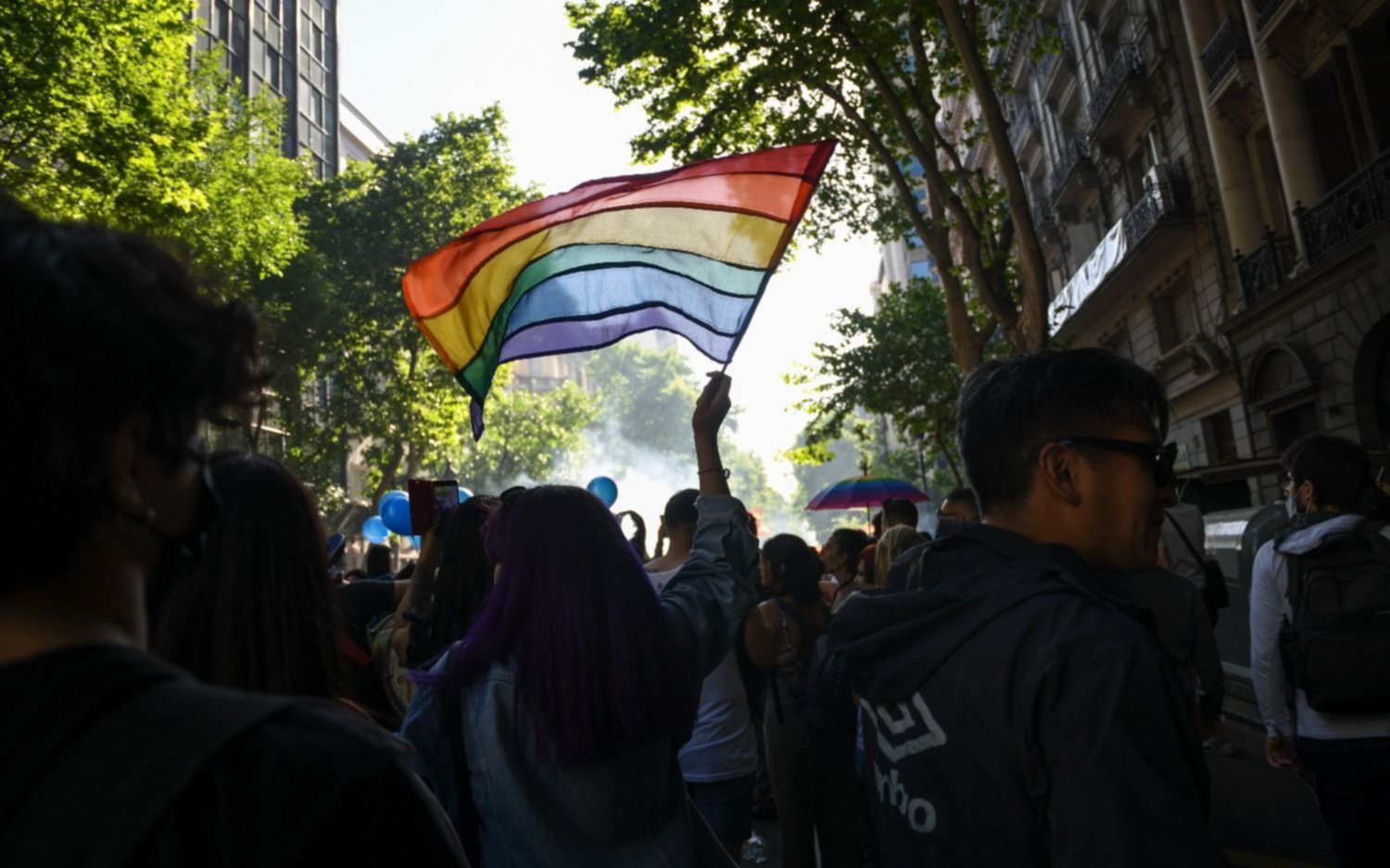 Miles de personas en la 30° Marcha del Orgullo LGBTIQ