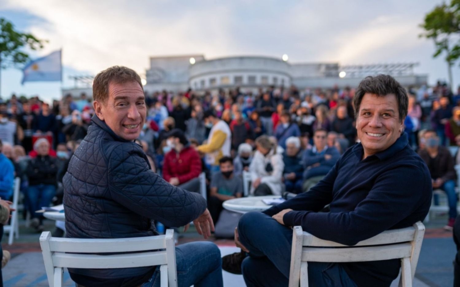  Santilli y Manes recorrieron el interior y plantearon una "revolución ética y moral"