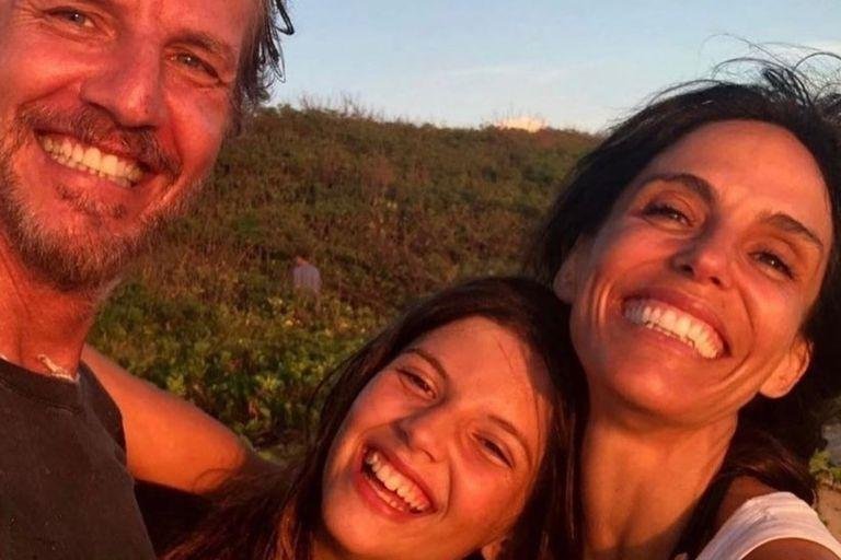 La hija de Arana y Susini debutó como modelo a los 13
