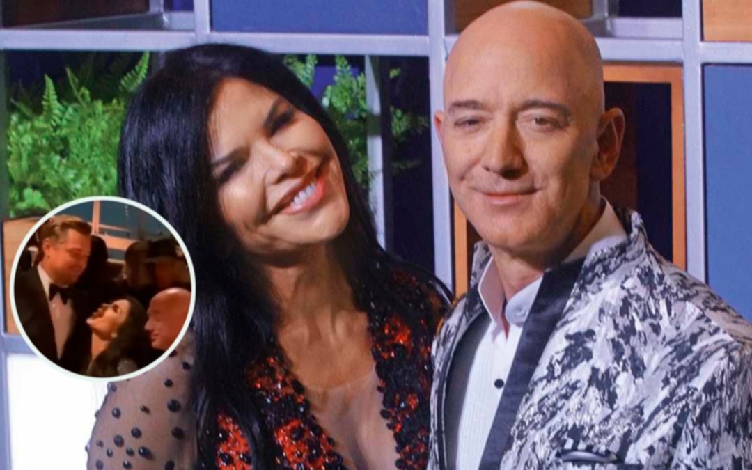 La novia de Jeff Bezos conoció a Leonardo DiCaprio y su reacción se volvió viral