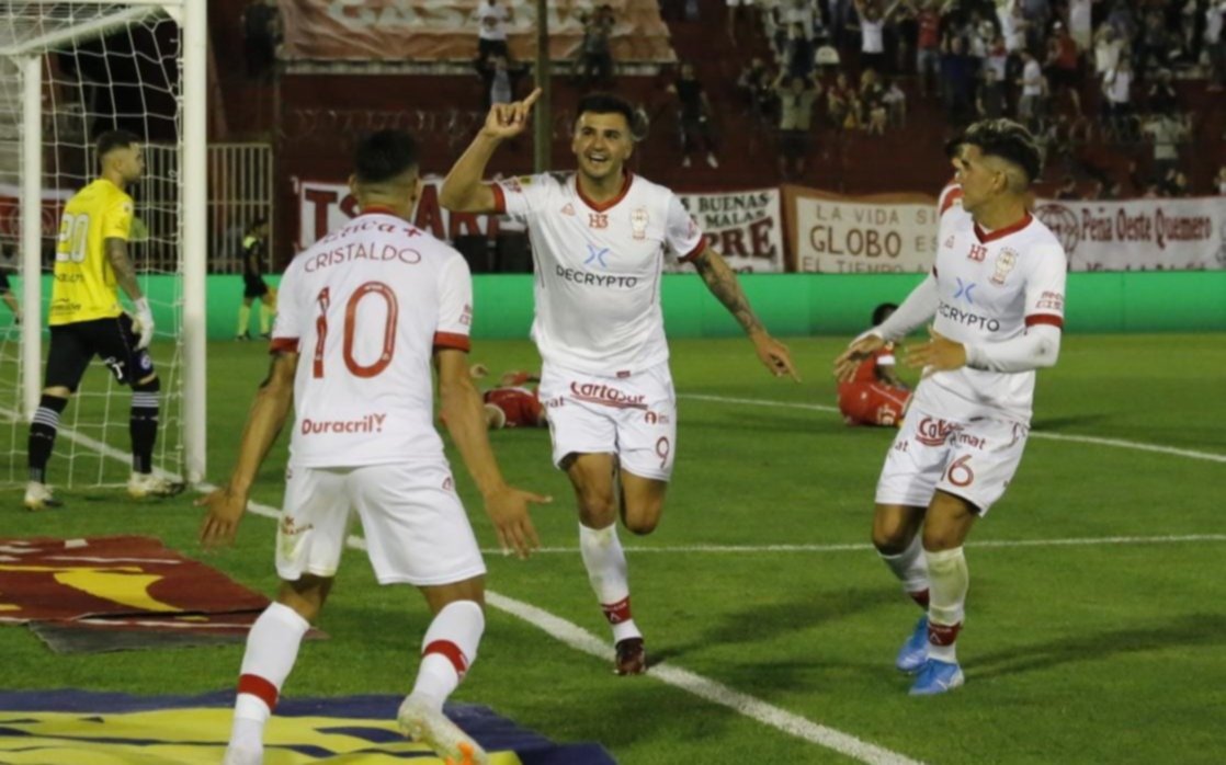 Huracán y Argentinos quedaron a mano en Parque de los Patricios