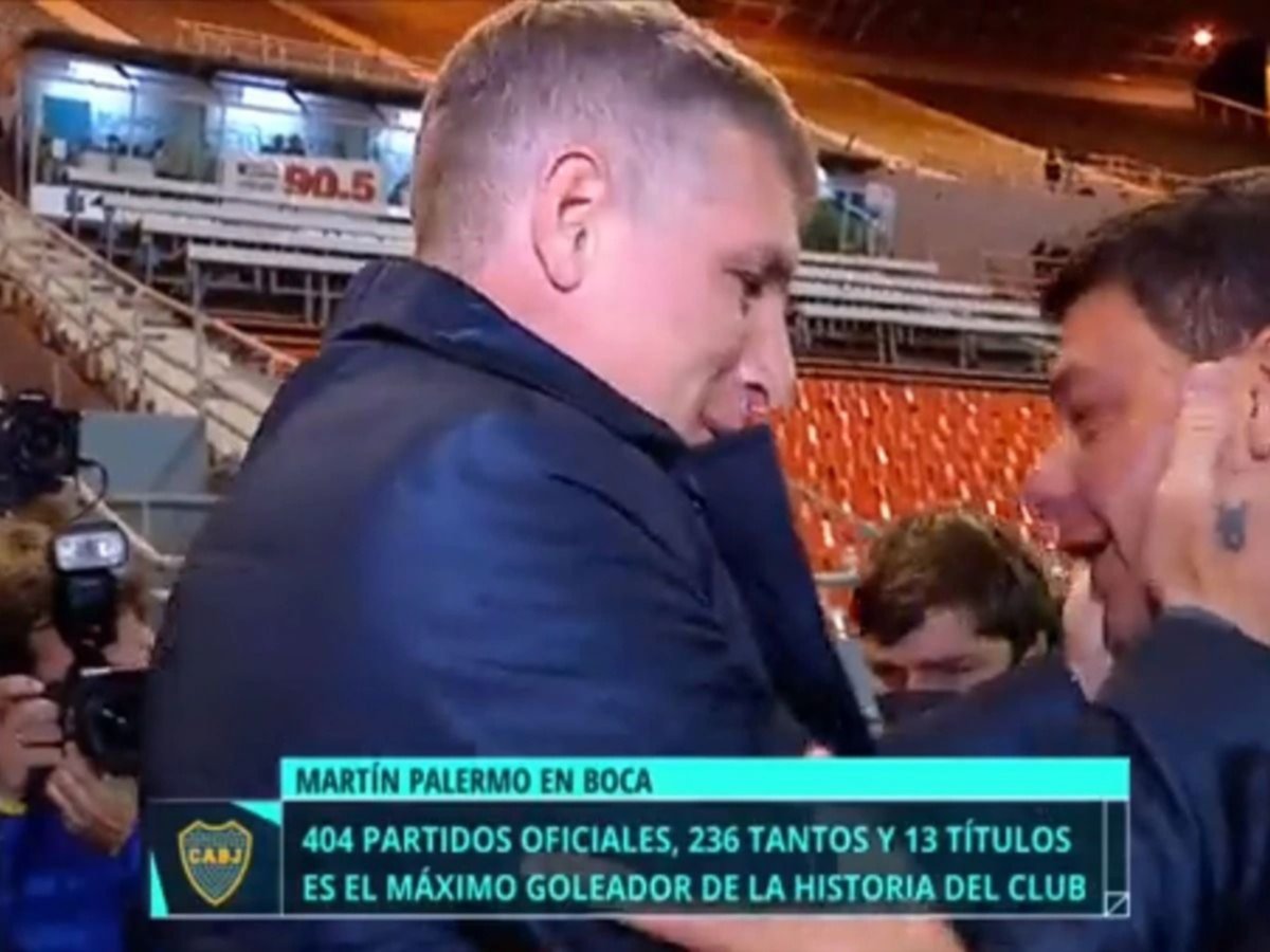 Palermo confesó sus ganas de dirigir "algún día" a Boca y Estudiantes
