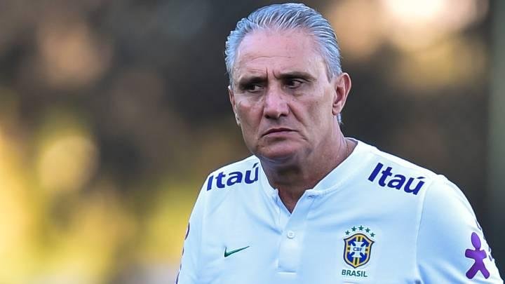 Tite paró un equipo para recibir mañana a Colombia