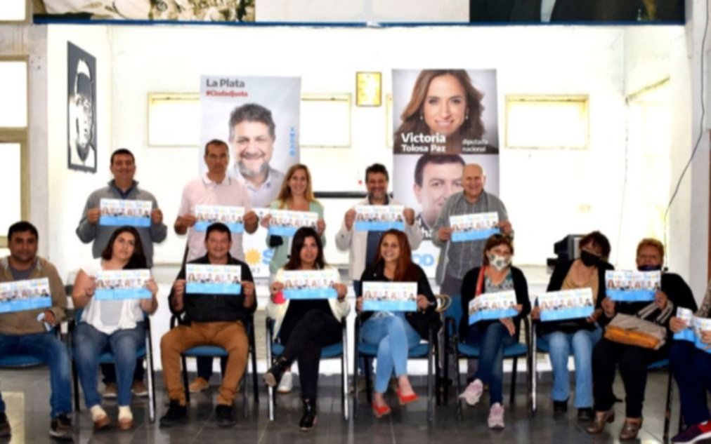 Candidatos de distintos partidos se sumaron al Frente de Todos La Plata