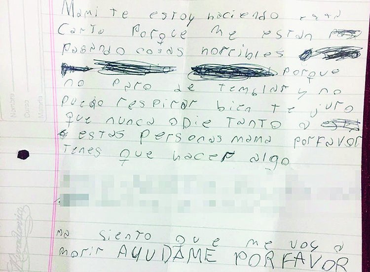 Bullying: conmueve al país el desesperado pedido de ayuda de una nena de 12