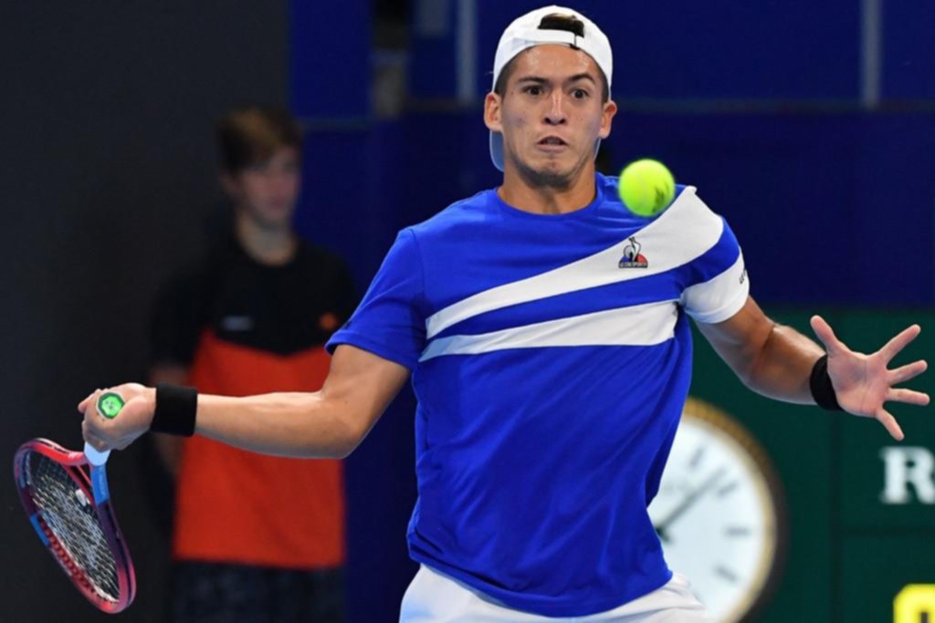 Sebastián Báez busca el pase a semis del Nex Gen Finals