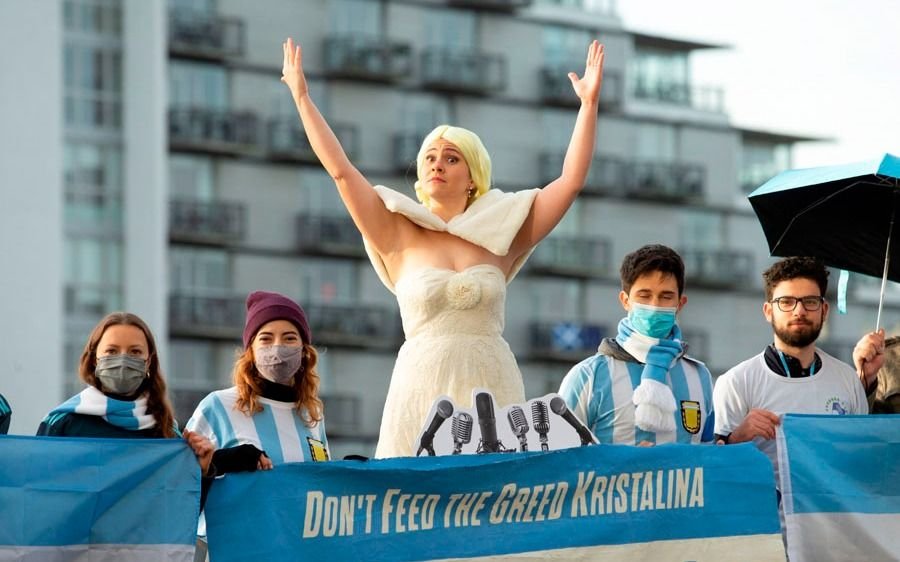 Eva Perón "apareció" en Glasgow por un pedido al FMI