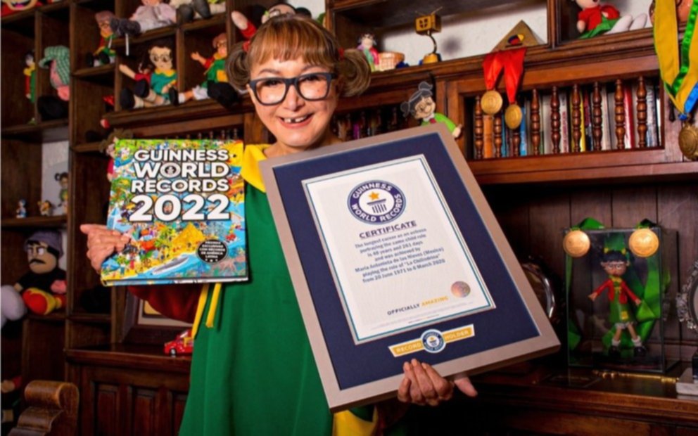 La Chilindrina ingresa al Guinness Récord como el personaje de mayor permanencia en escena