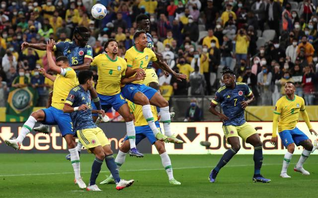 Brasil clasificó para el Mundial de Fútbol de Qatar 2022 al superar a Colombia, en San Pablo