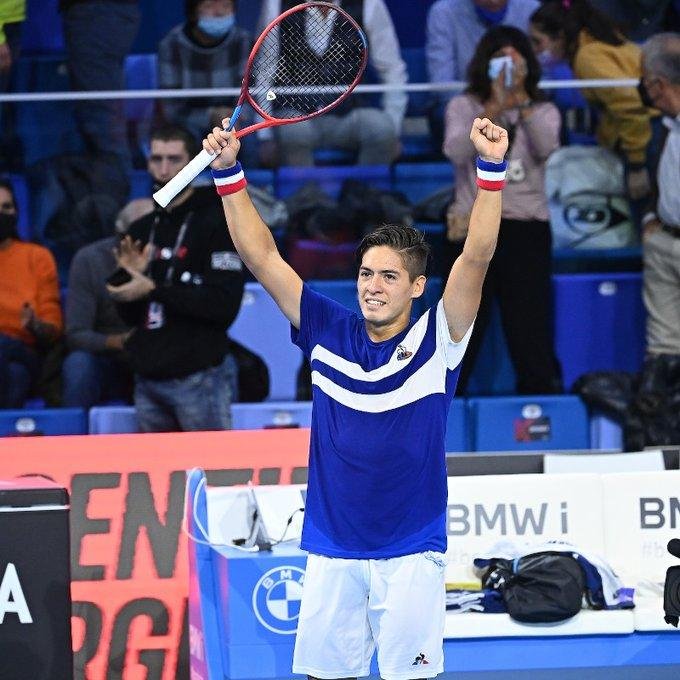 Báez hace historia y va por más en el Next Gen Finals