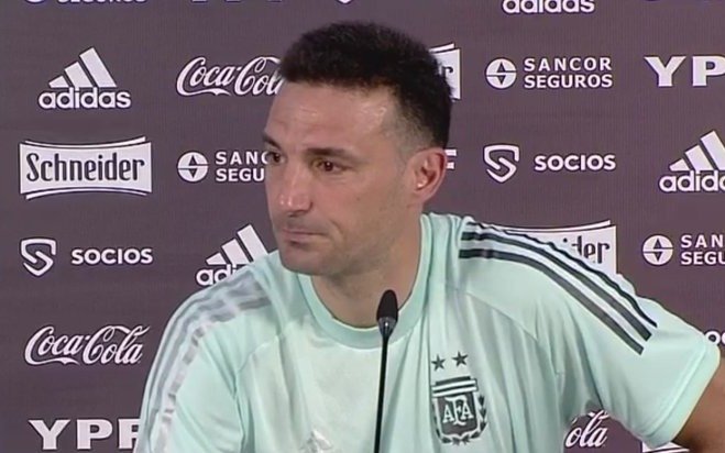 "Se necesitaba ganar y esta vez lo hicimos sin jugar bien", reconoció Scaloni