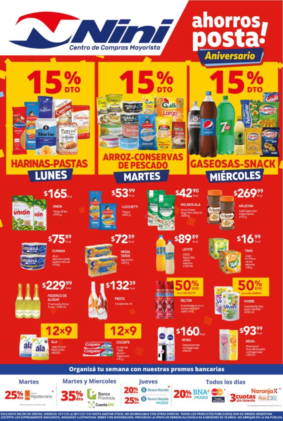 Elegí comprar al mejor precio mayorista y con 15% de descuento