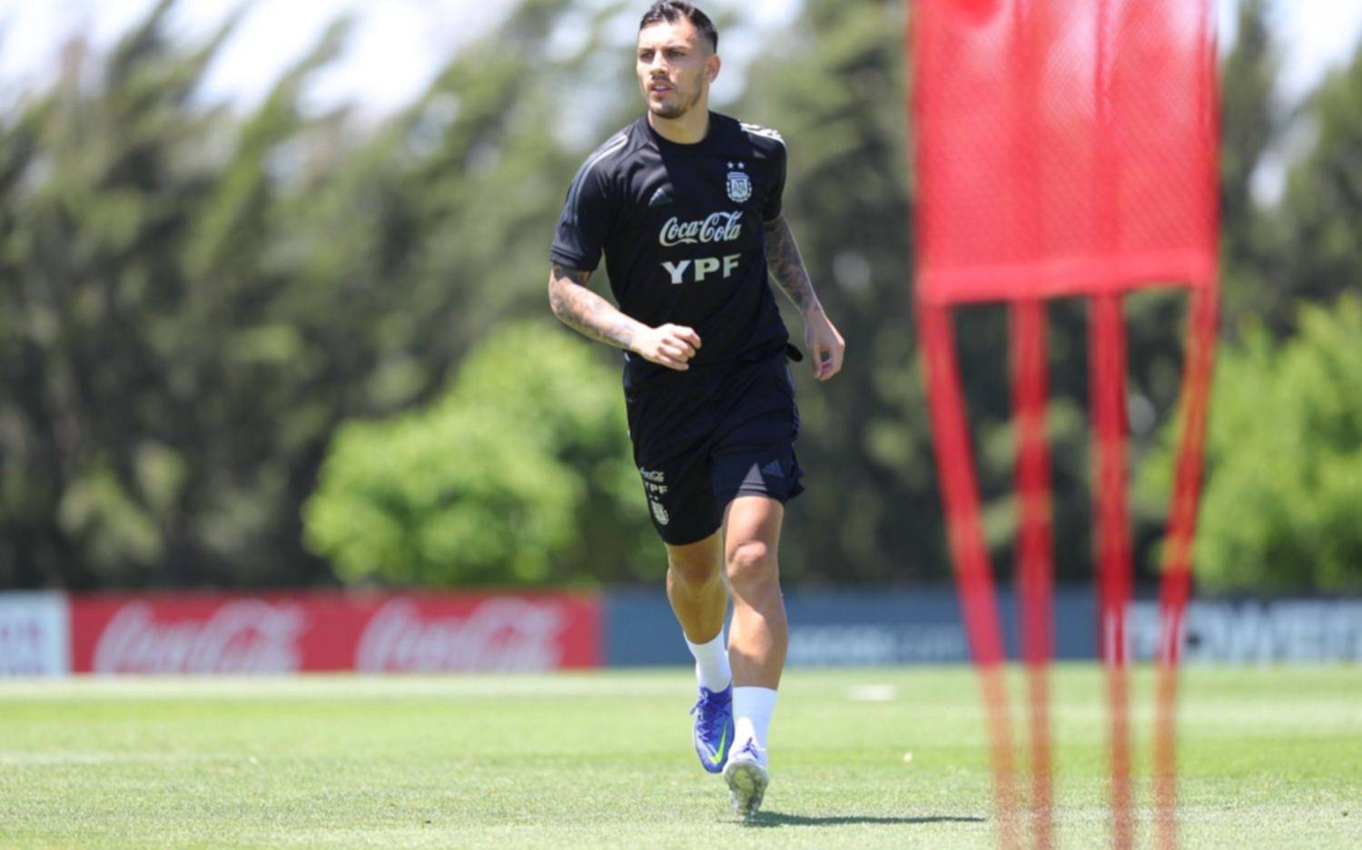 Selección Argentina: Leandro Paredes comenzó a ponerse a punto para reaparecer ante Brasil