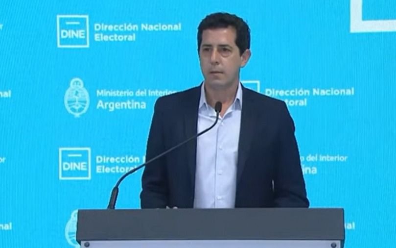 Wado De Pedro: "A las 21 van a estar dando el resultado del escrutinio provisorio"