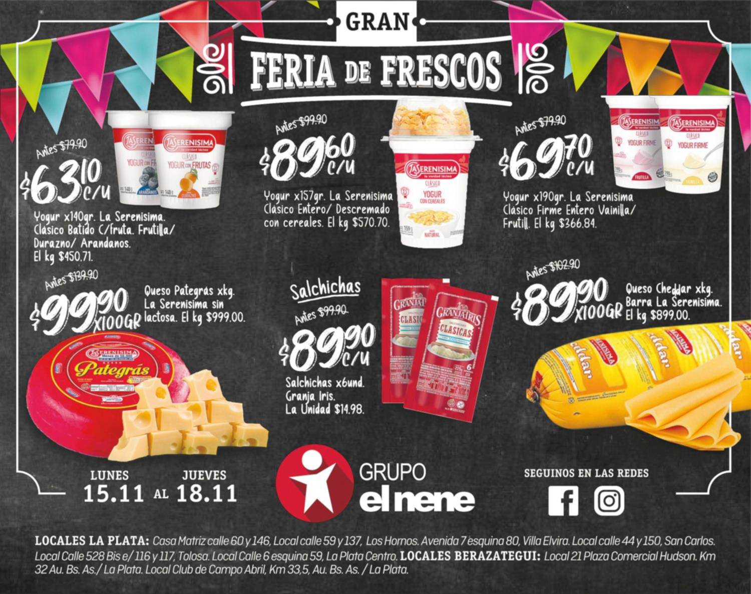 No te pierdas la Gran Feria de Frescos hasta el 18 de noviembre