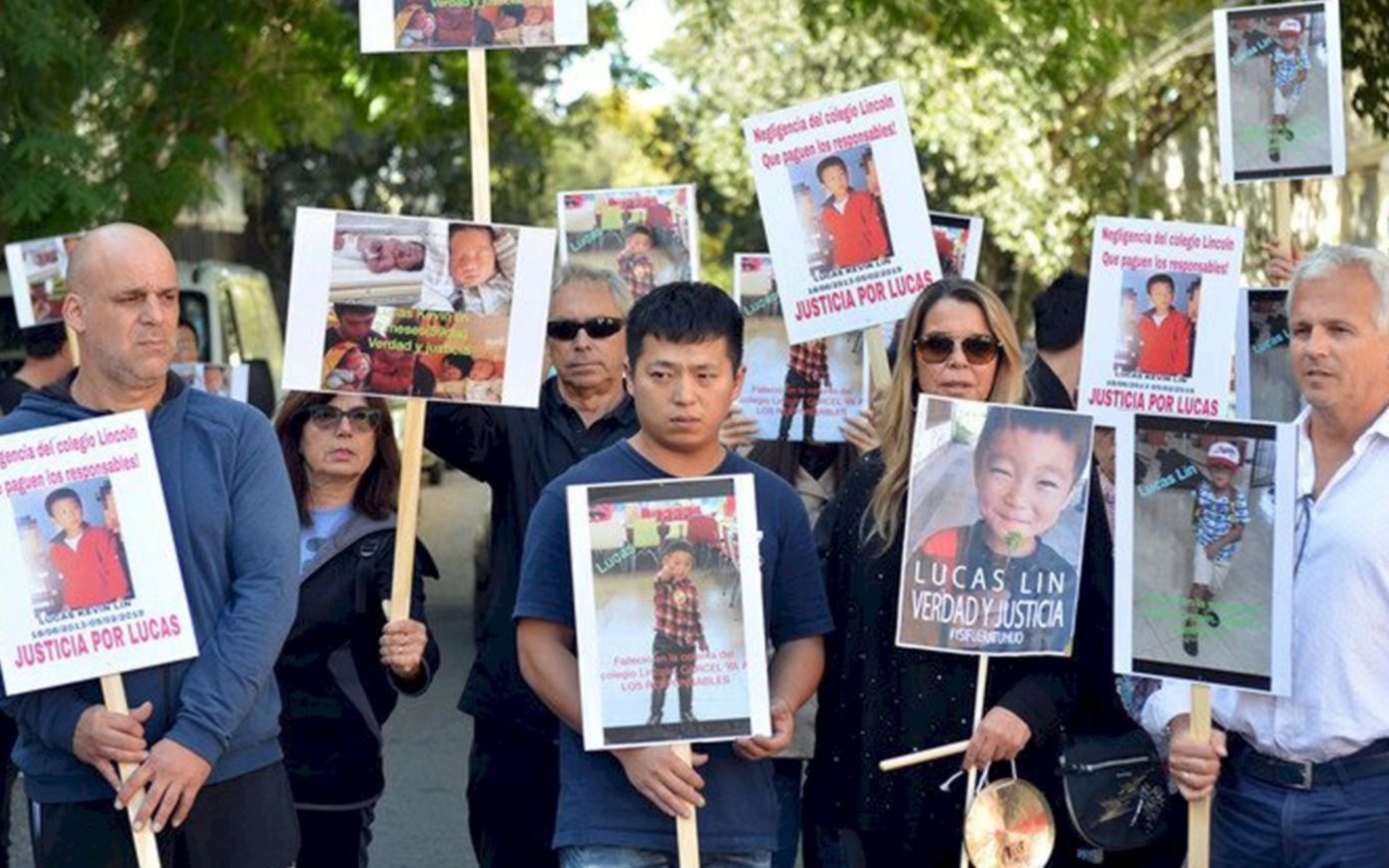 Se realizó la audiencia preliminar del juicio por la muerte de Lucas Lin