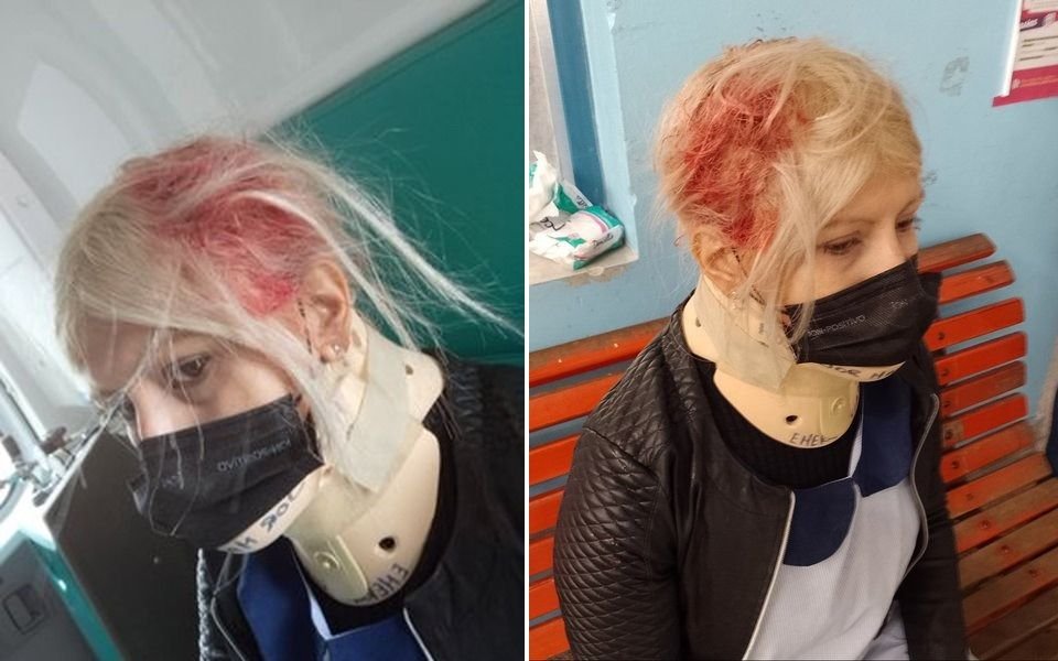 Una maestra con la cabeza ensangrentada al caerse una ventana de una escuela de la Región
