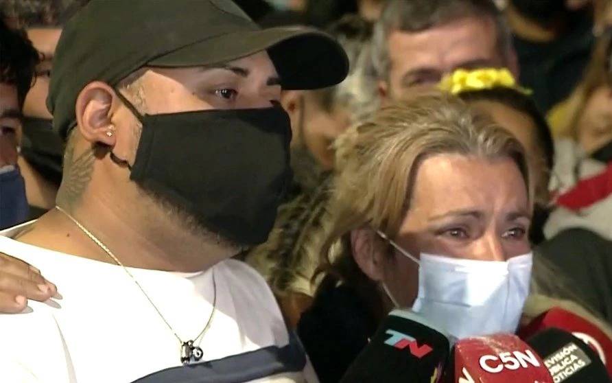 "No voy a descansar hasta que ellos paguen lo que le hicieron a mi hijo", dijo la madre de Lucas