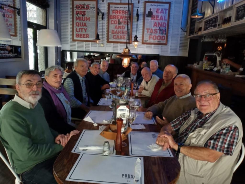 Reunión de la promoción 1961 del Colegio Nacional de la UNLP