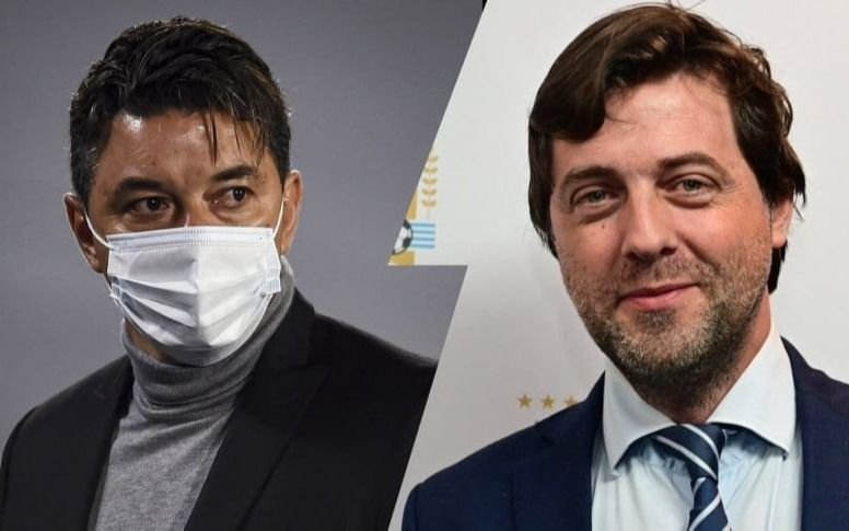 Dirigentes uruguayos se contactaron con el representante de Gallardo: ¿será DT del charrúa?