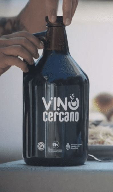 El vino en botellones reciclables