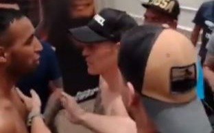 VIDEO: Picante cruce entre un preso y un policía que se enfrentarán en una pelea de boxeo en Morón
