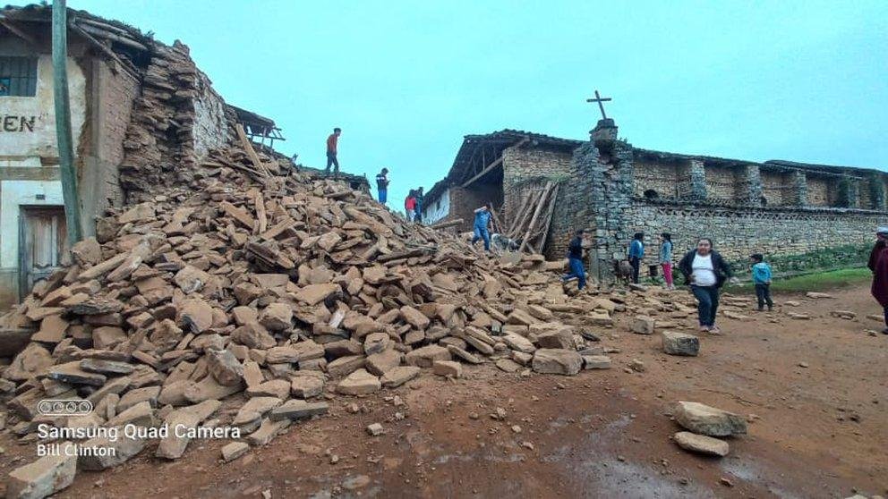 Un sismo de 7,5 grados dejó a Perú temblando