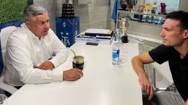 Argentina ya está en Qatar "organizando" el Mundial que se viene