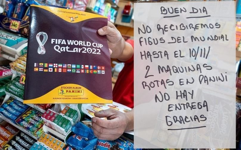 "Se rompieron las figuritas del Mundial": alertan que por varios días no habrá entrega de Panini
