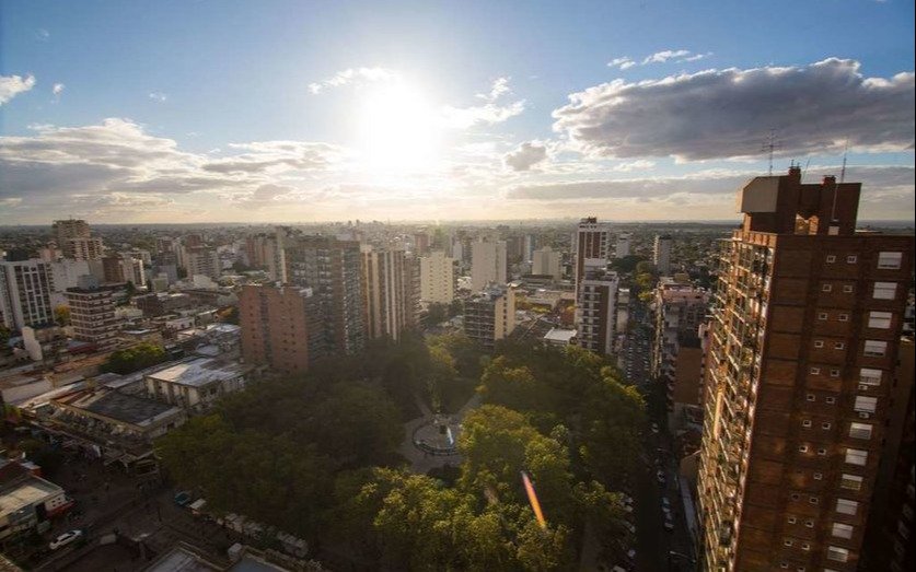 Día a puro sol en Quilmes