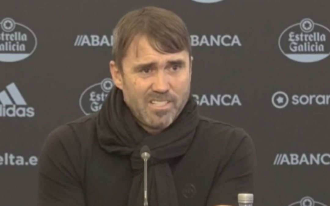 Insólito: en el Celta de Vigo, se "olvidaron" de avisarle a Coudet que había sido despedido