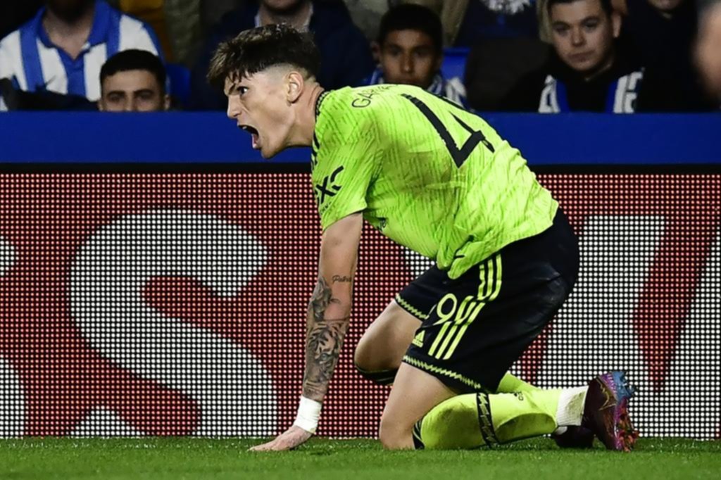 Garnacho, clave en la clasificación del United