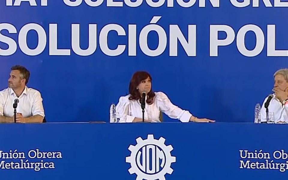 Cristina Kirchner: reclamó suma fija a trabajadores y "voy a hacer lo que tenga que hacer..."