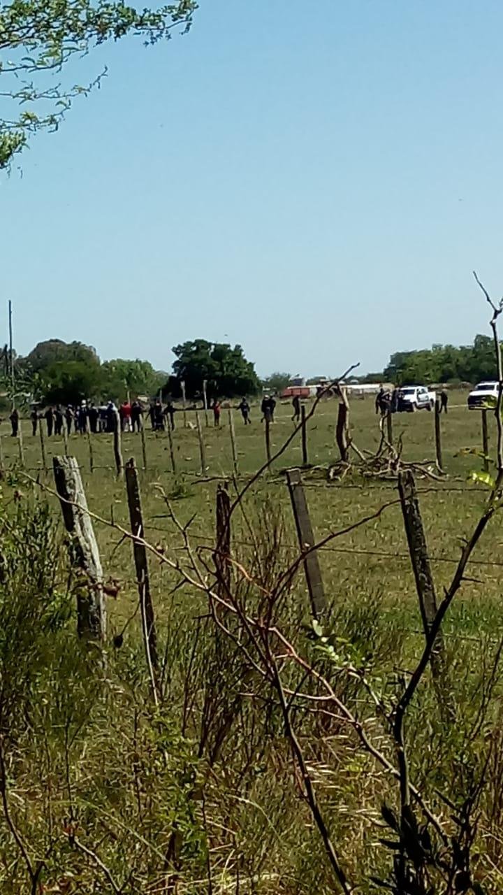 Otro intento de toma en Correas, con 22 arrestos