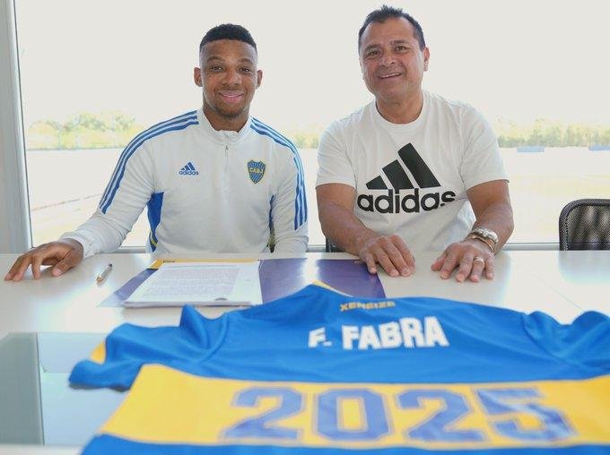 Fabra renovó contrato con Boca por tres años más