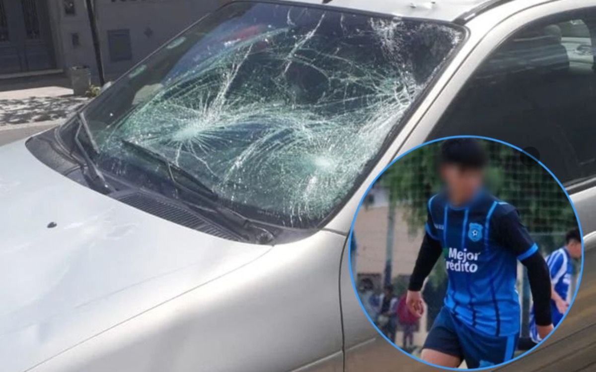Joven futbolista lucha por su vida: fue embestido en 1 y 55 tras salvar a su novia
