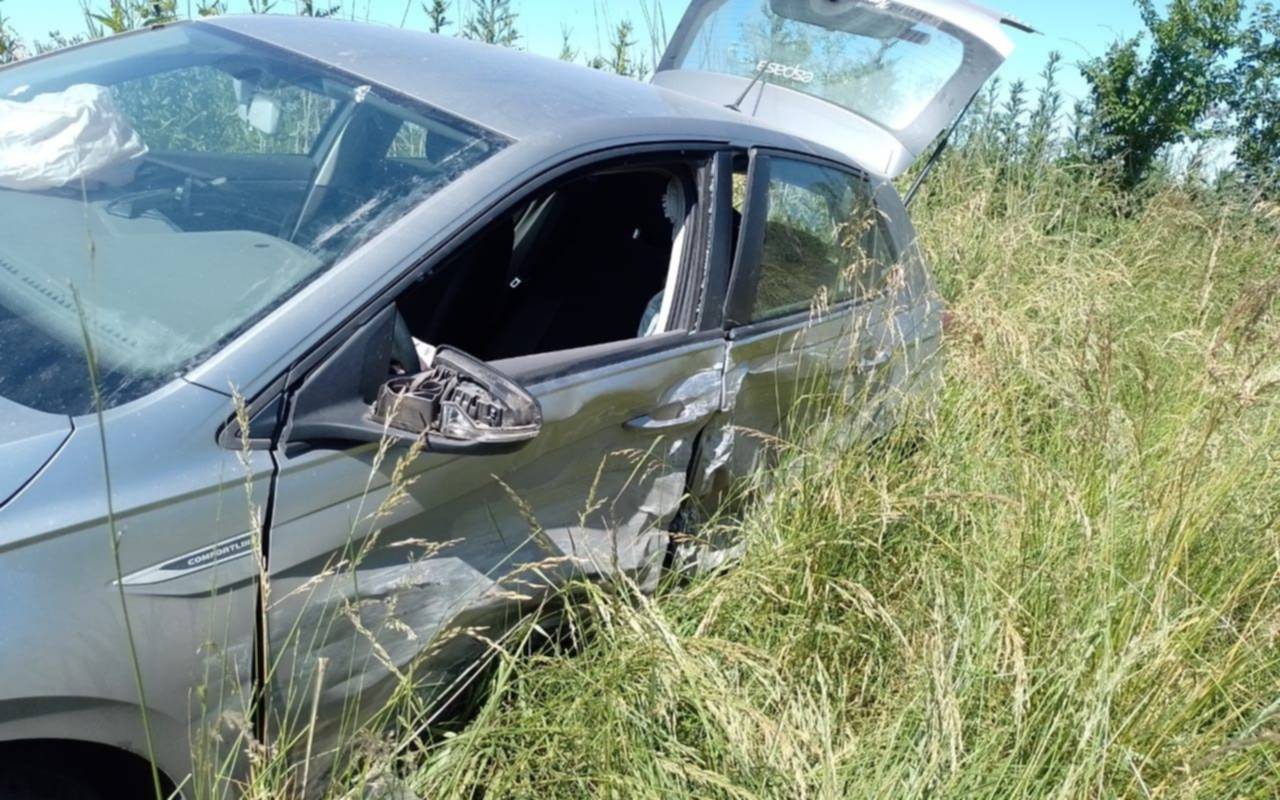 Choque frontal, despiste y milagro: impactante accidente sobre la ruta 36 