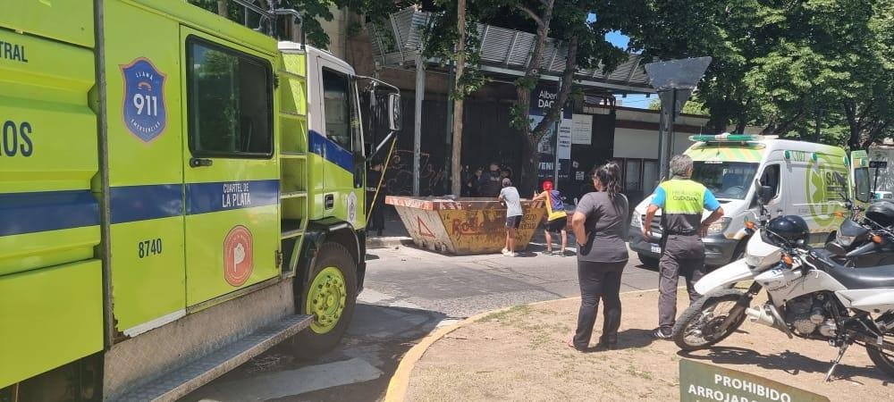 Caída de altura en una obra en La Loma