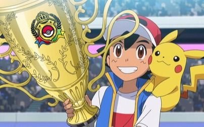 Después de 25 años, Ash Ketchum ganó la corona del mejor entrenador "Pokémon" del mundo 