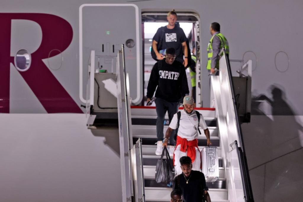 Estados Unidos madrugó a todos: se convirtió en la primera selección en pisar suelo qatarí