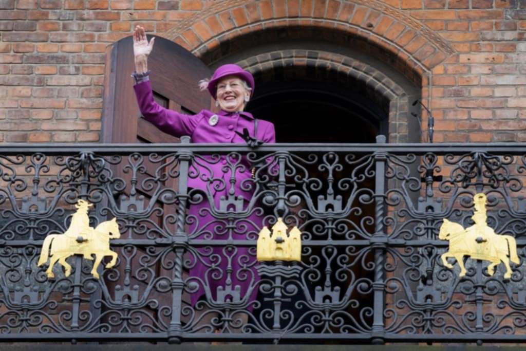 La felicidad de Margarita al festejar sus 50 años de reinado en Dinamarca