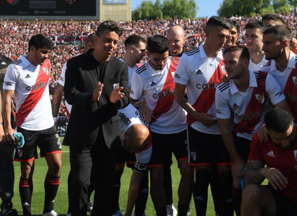 Gallardo se despidió de River a lo grande