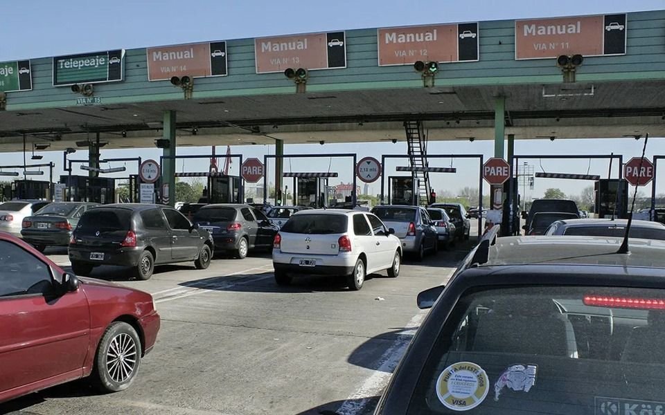 Peajes hacia la Costa Atlántica: se aplica el aumento del 90%