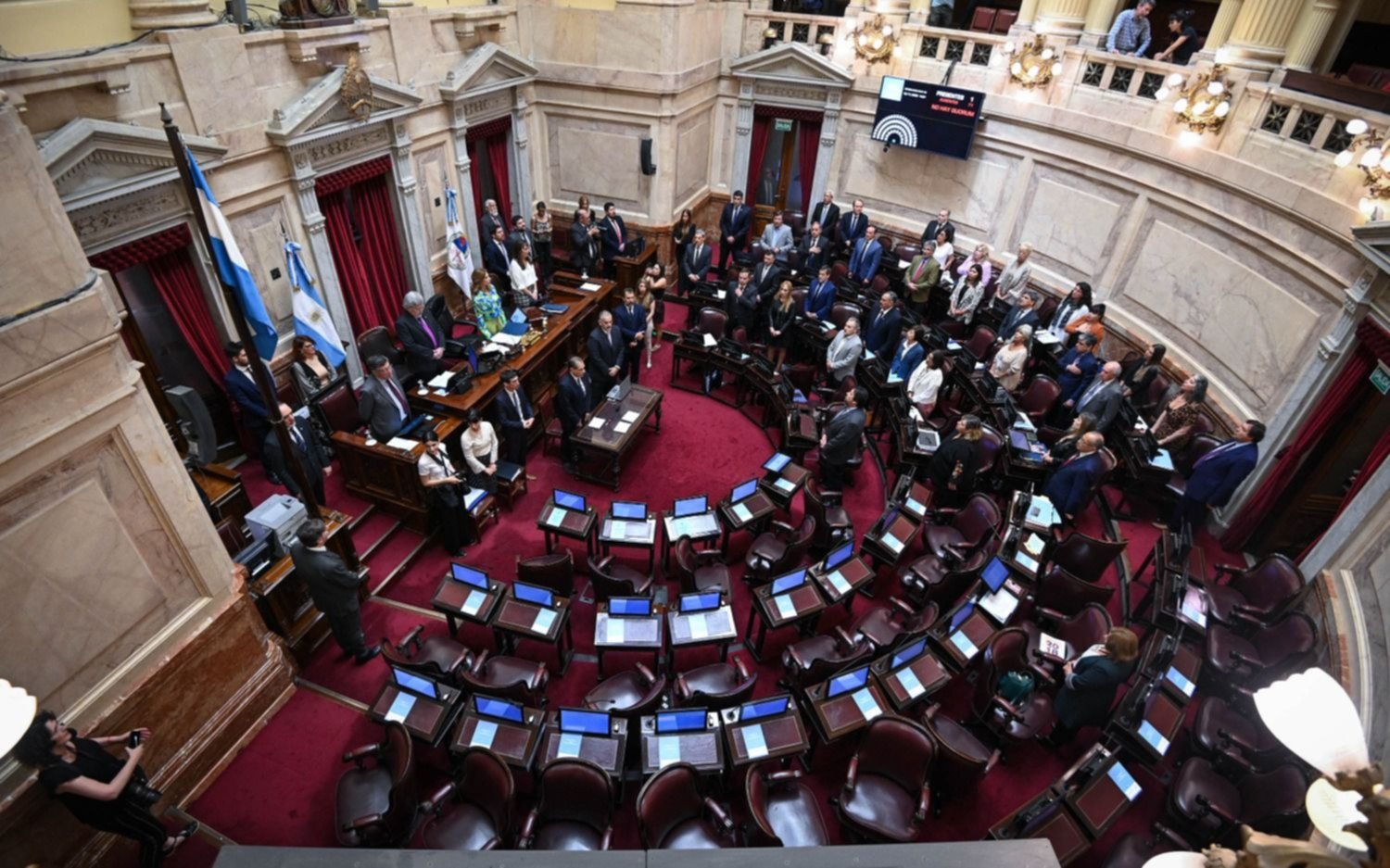 El Presupuesto es Ley: sin la oposición, se aprobó en el Senado