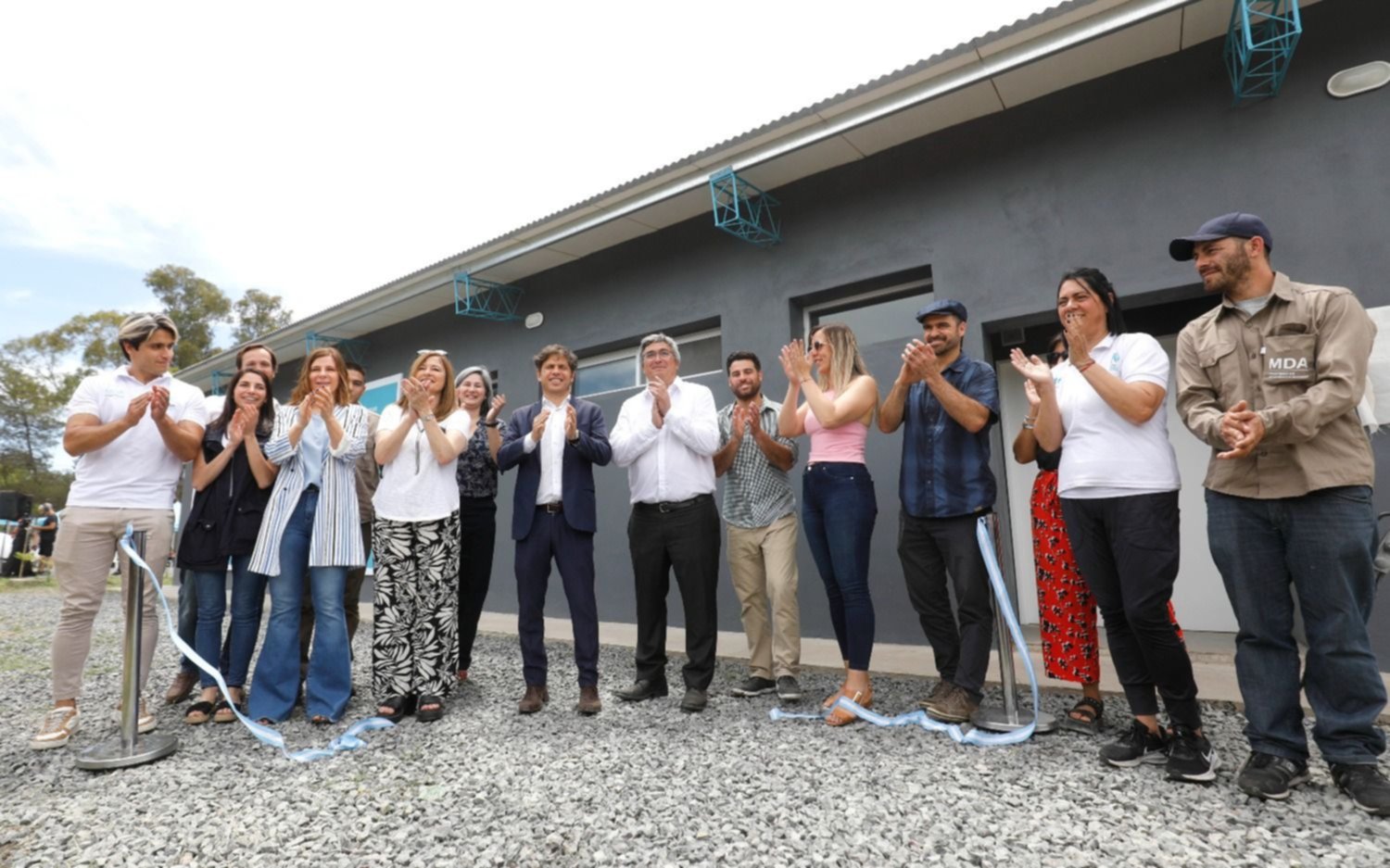 En Gorina, se puso en marcha una planta procesadora de alimentos 
