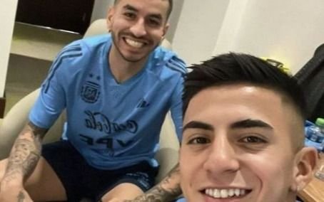 Ángel Correa y Thiago Almada se sumaron al seleccionado argentino en Qatar